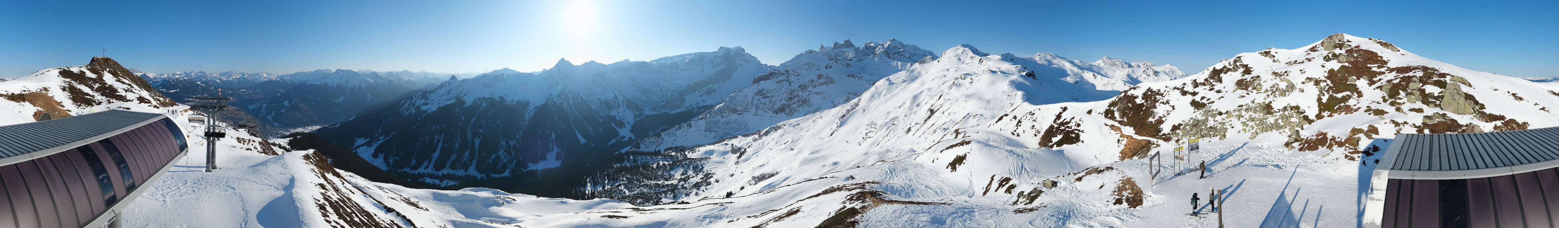 Archiv Foto Webcam Golm - Rundblick