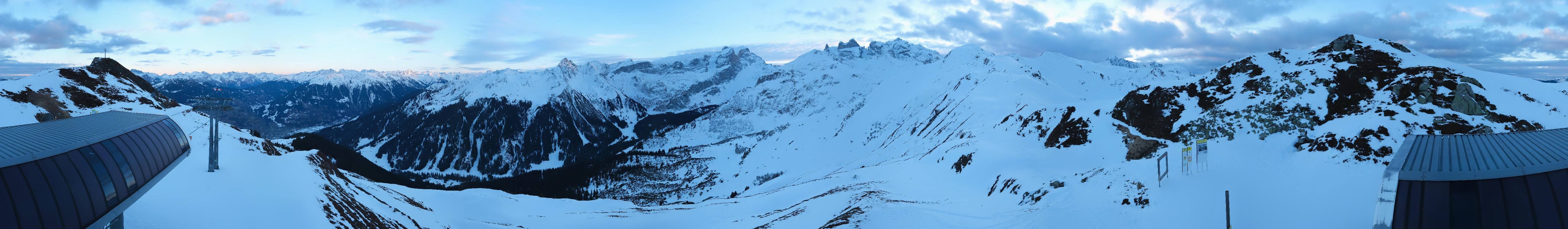 Archiv Foto Webcam Golm - Rundblick