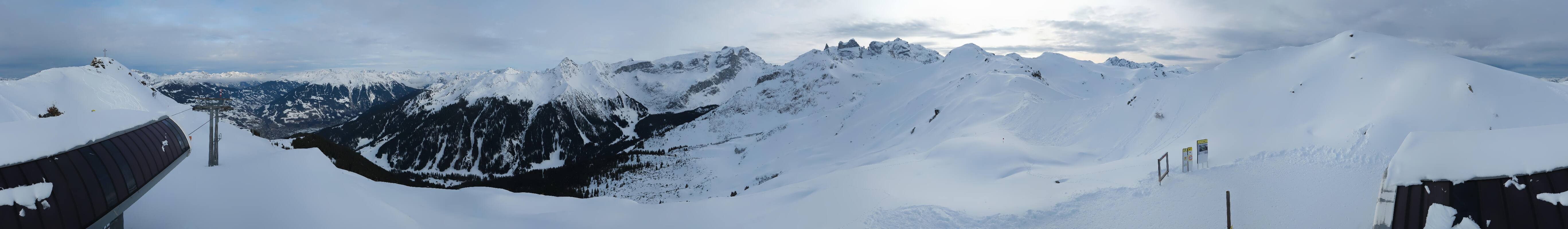 Archiv Foto Webcam Golm - Rundblick