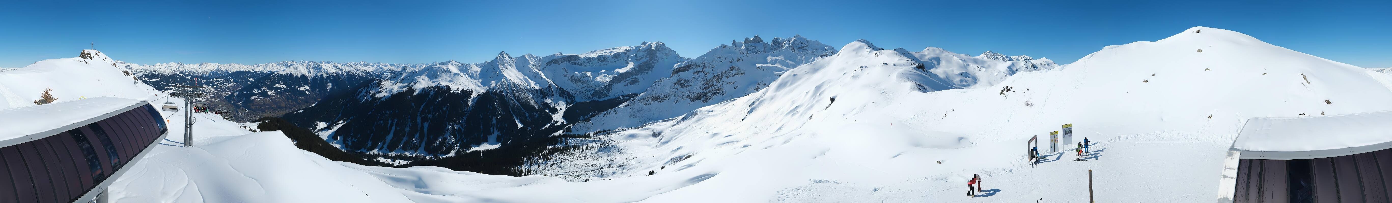 Archiv Foto Webcam Golm - Rundblick