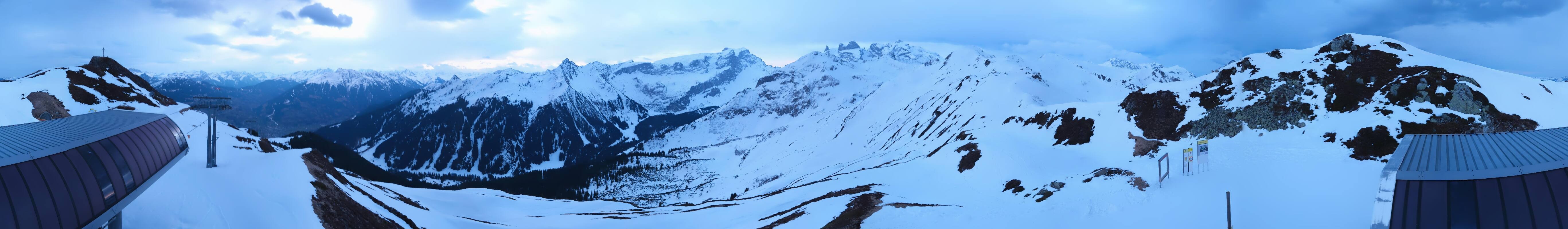 Archiv Foto Webcam Golm - Rundblick