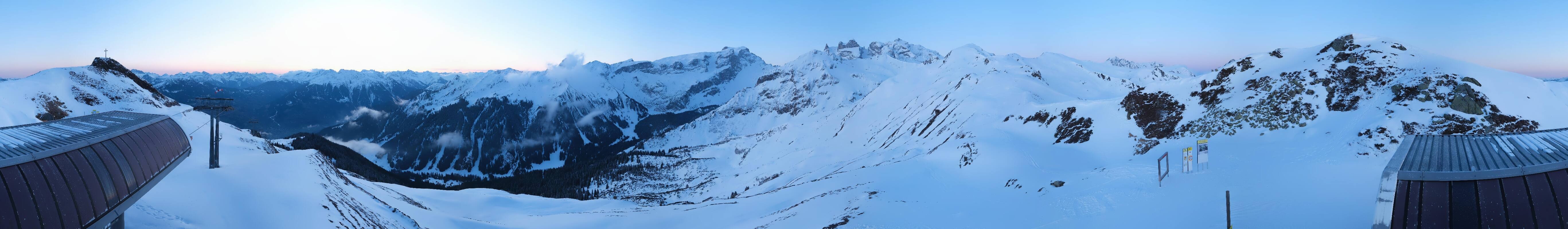 Archiv Foto Webcam Golm - Rundblick