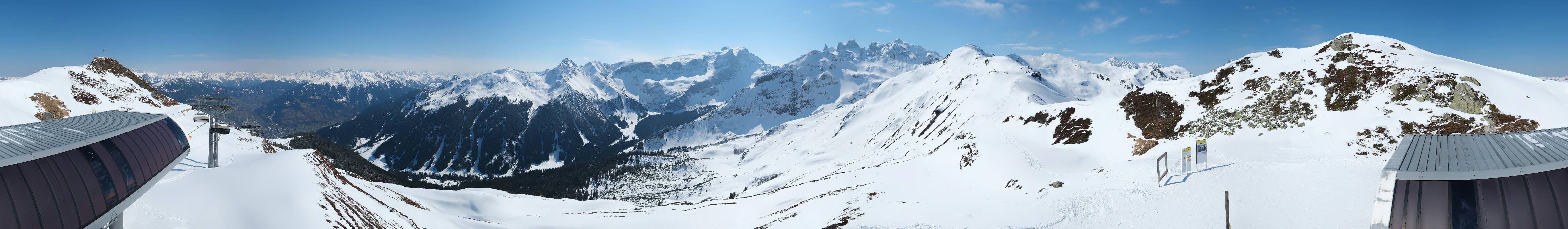 Archiv Foto Webcam Golm - Rundblick