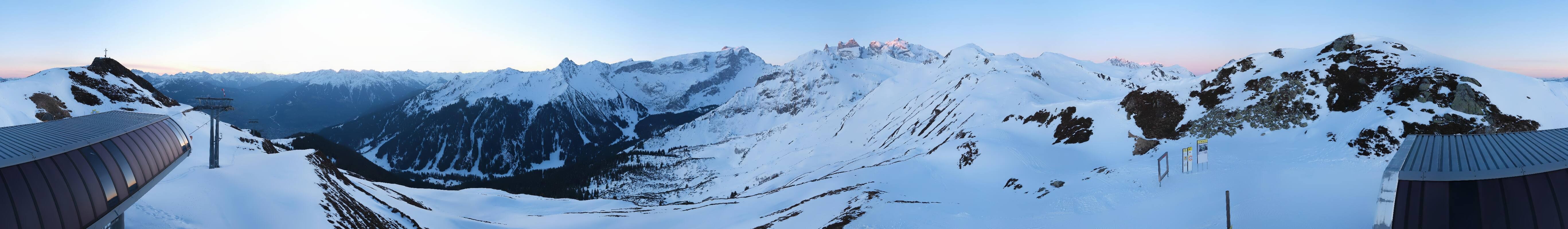 Archiv Foto Webcam Golm - Rundblick