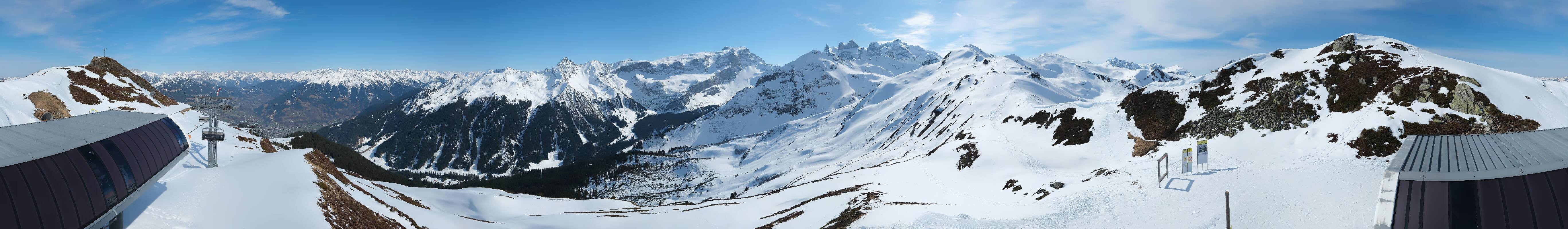 Archiv Foto Webcam Golm - Rundblick