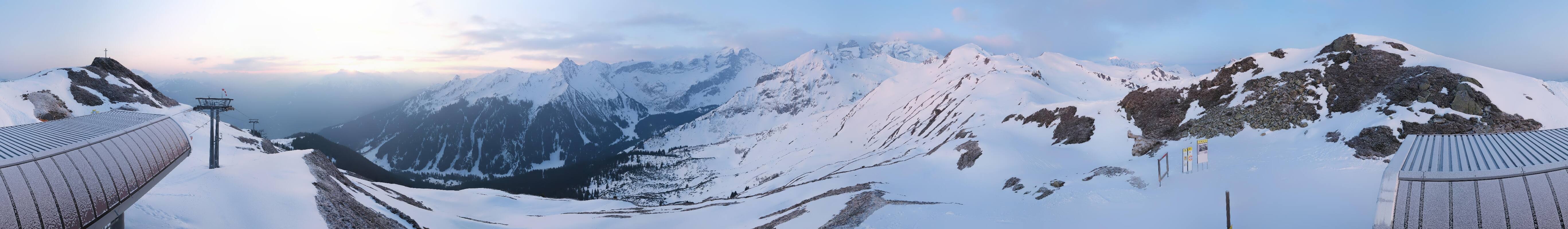 Archiv Foto Webcam Golm - Rundblick