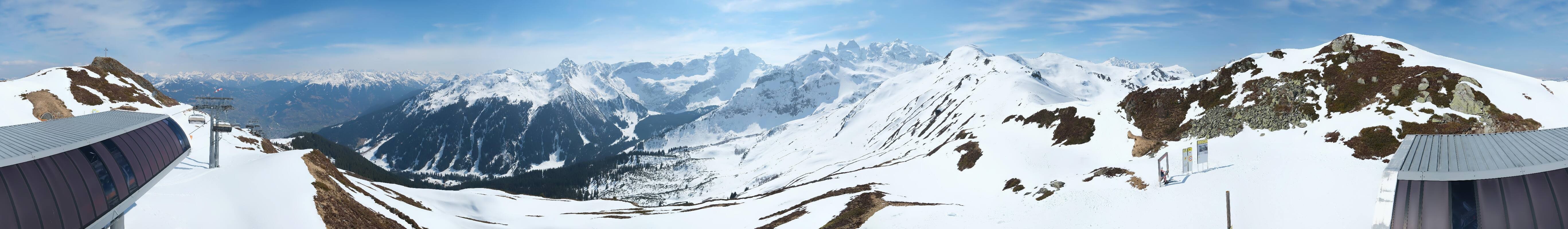 Archiv Foto Webcam Golm - Rundblick