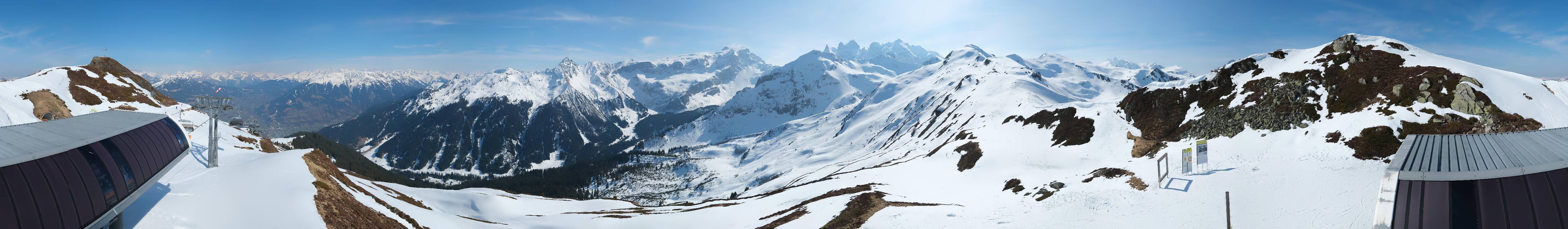 Archiv Foto Webcam Golm - Rundblick