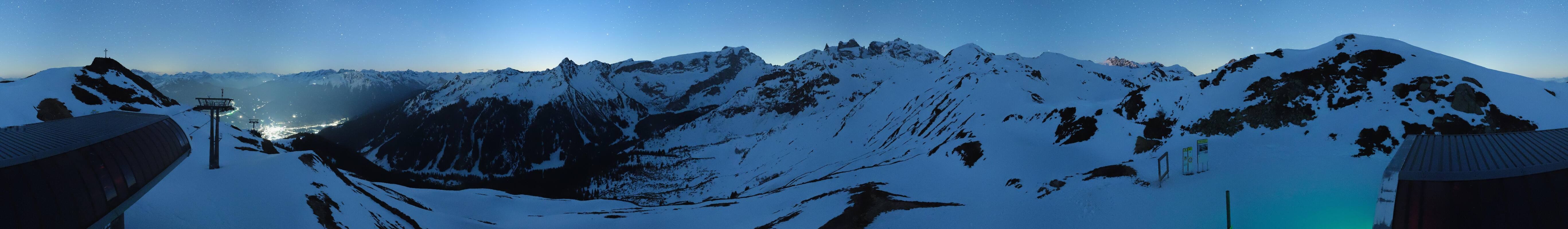 Archiv Foto Webcam Golm - Rundblick