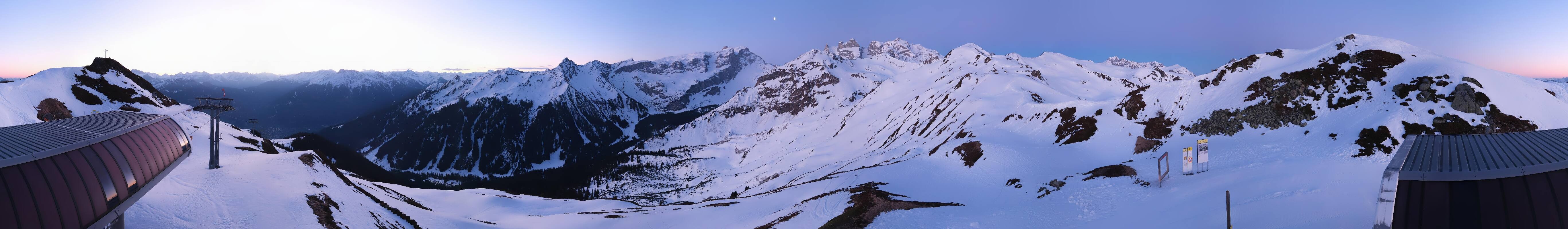 Archiv Foto Webcam Golm - Rundblick