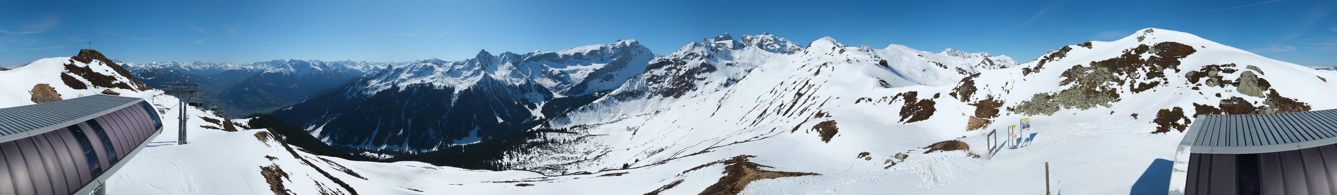 Archiv Foto Webcam Golm - Rundblick