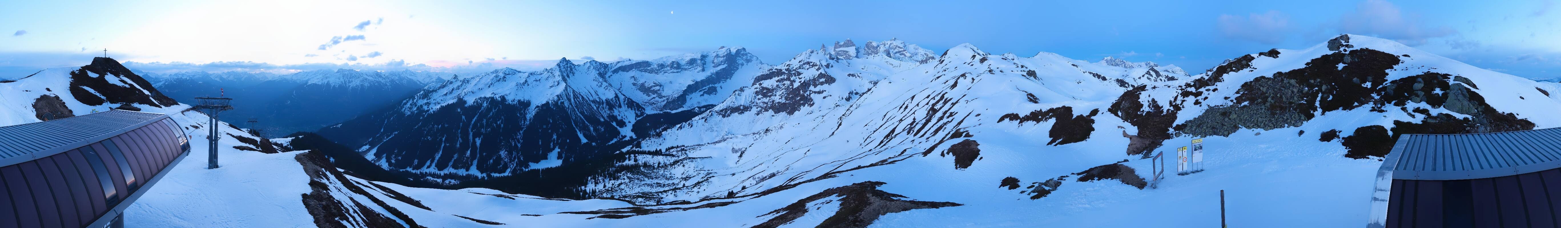 Archiv Foto Webcam Golm - Rundblick