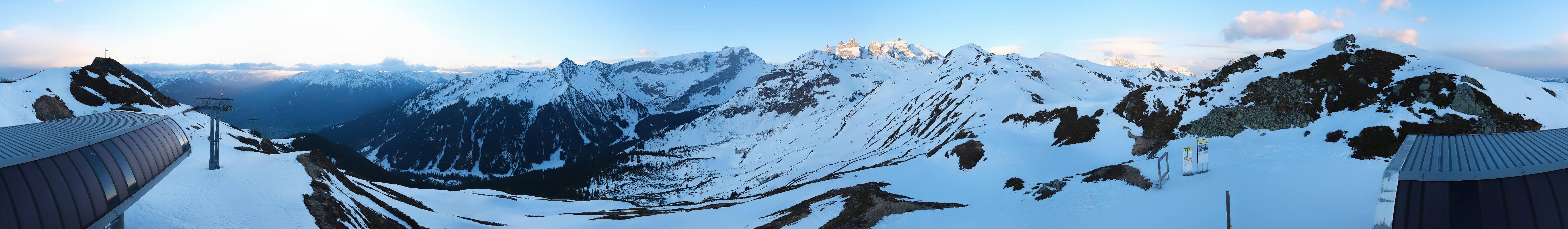 Archiv Foto Webcam Golm - Rundblick