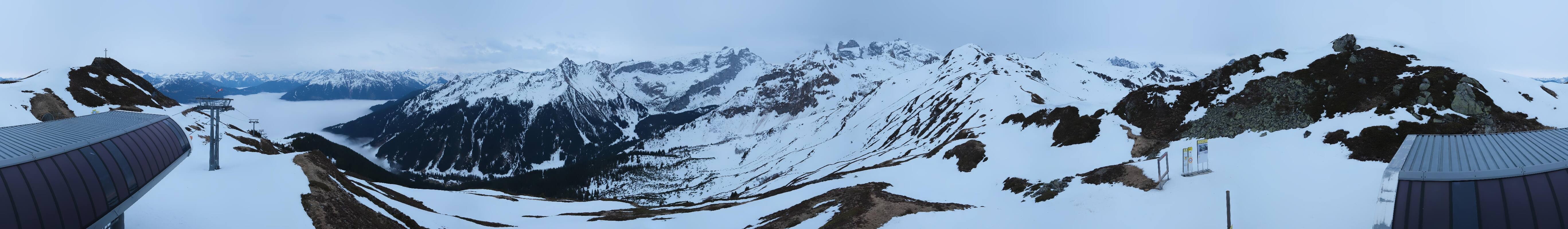 Archiv Foto Webcam Golm - Rundblick