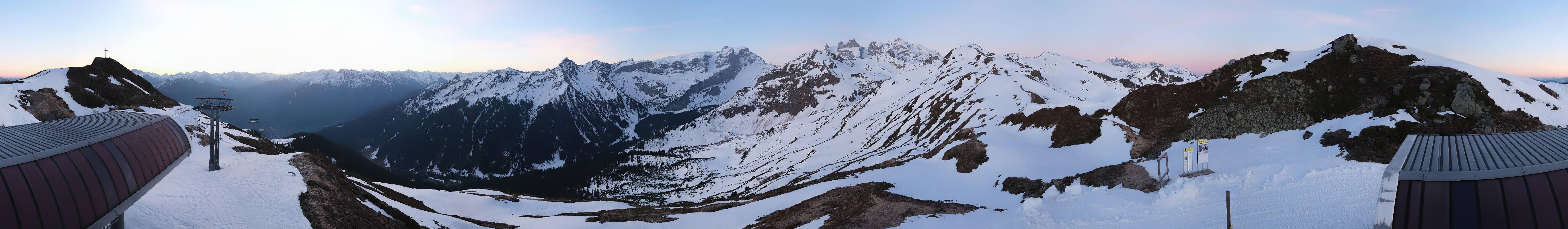 Archiv Foto Webcam Golm - Rundblick