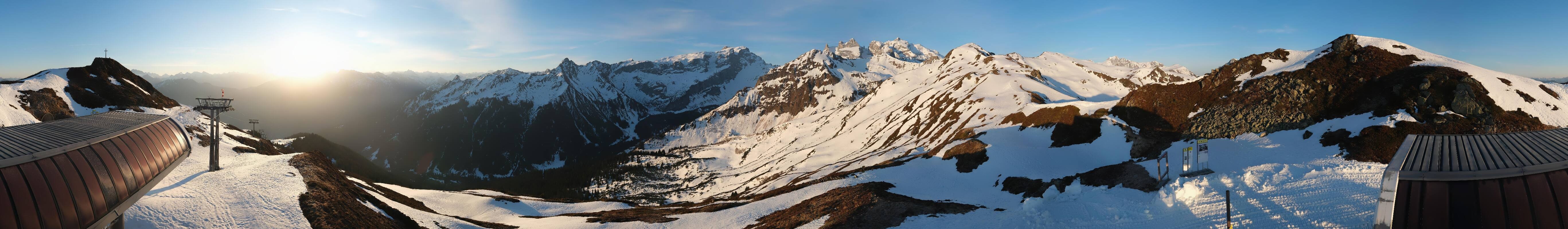 Archiv Foto Webcam Golm - Rundblick