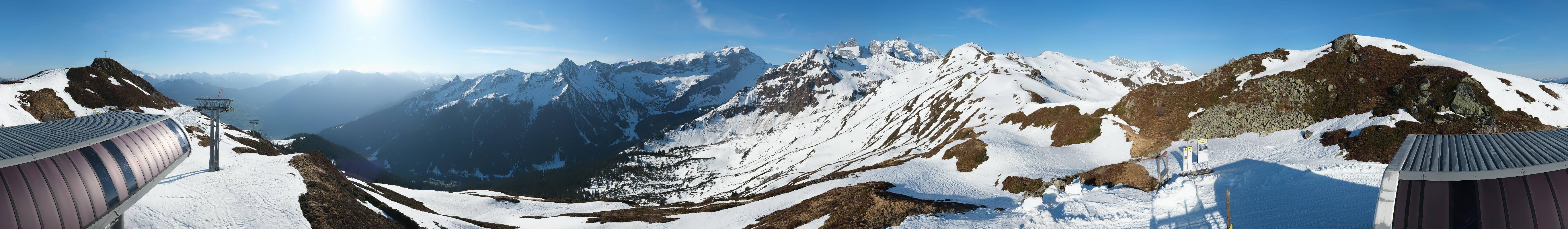 Archiv Foto Webcam Golm - Rundblick