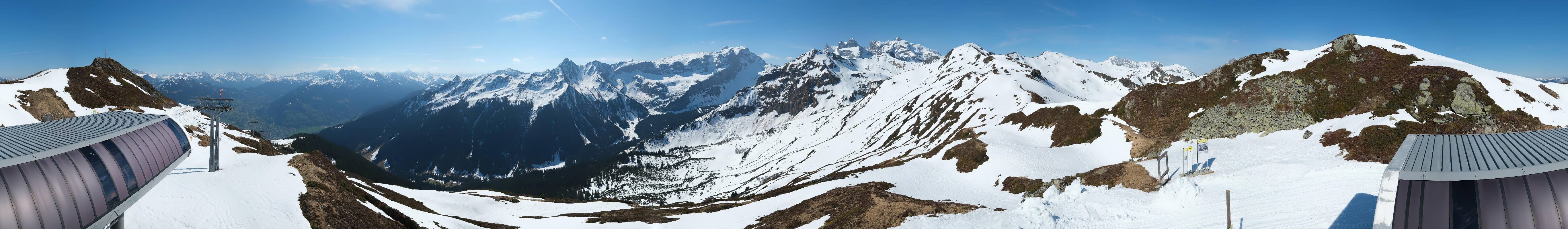 Archiv Foto Webcam Golm - Rundblick