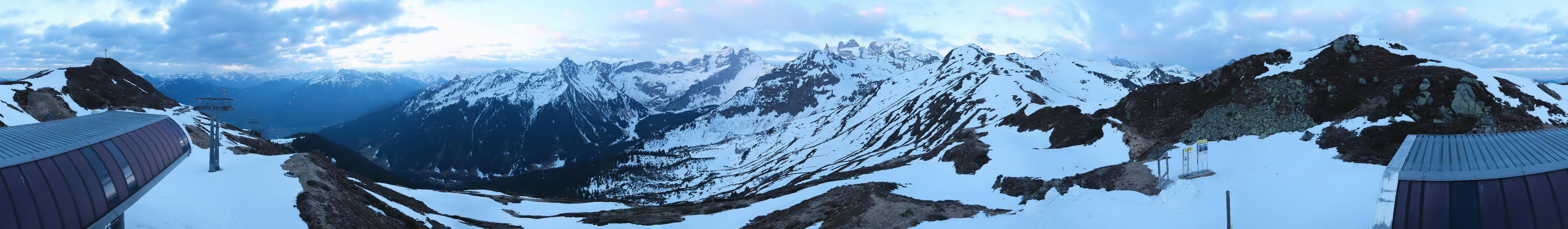 Archiv Foto Webcam Golm - Rundblick