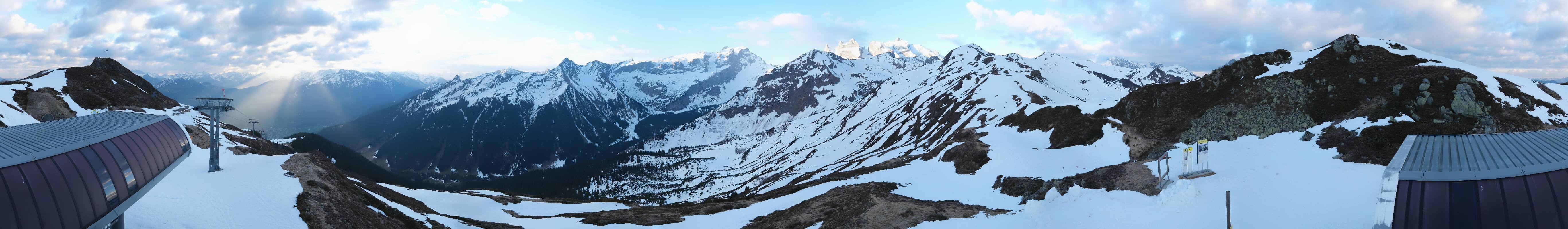 Archiv Foto Webcam Golm - Rundblick