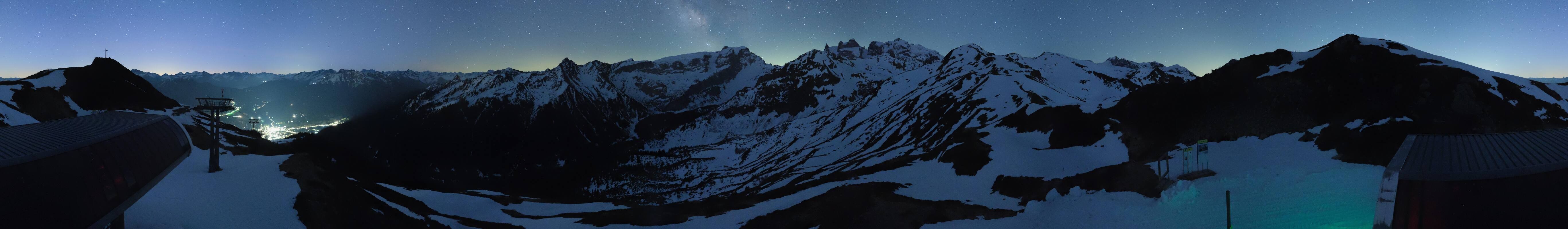 Archiv Foto Webcam Golm - Rundblick