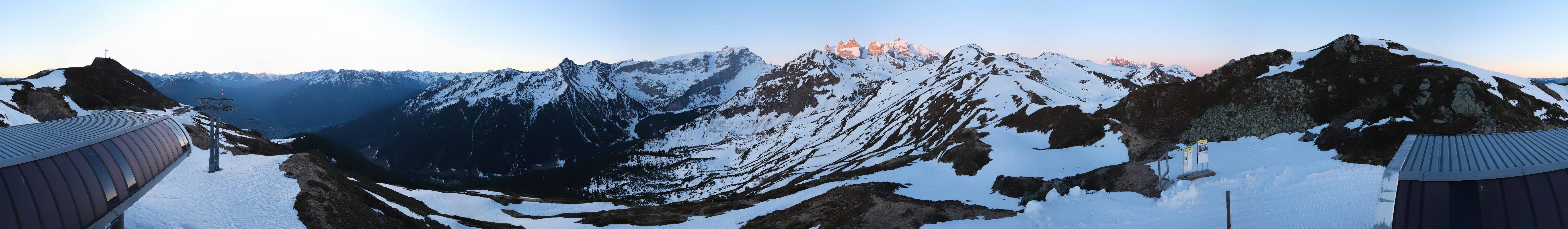 Archiv Foto Webcam Golm - Rundblick