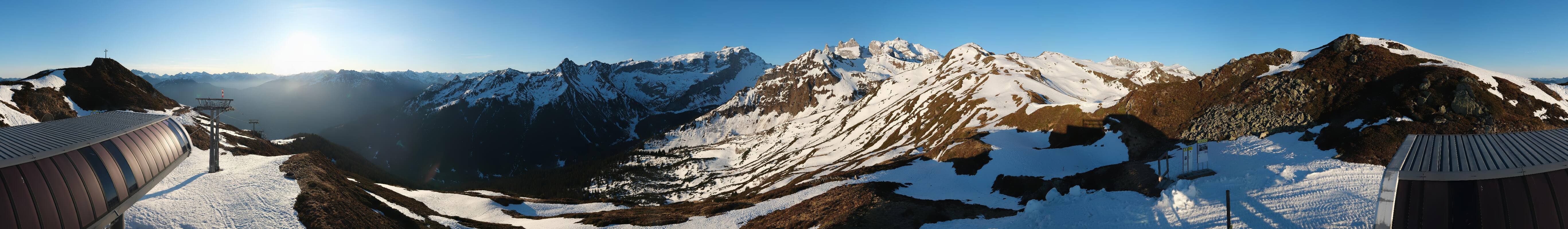 Archiv Foto Webcam Golm - Rundblick