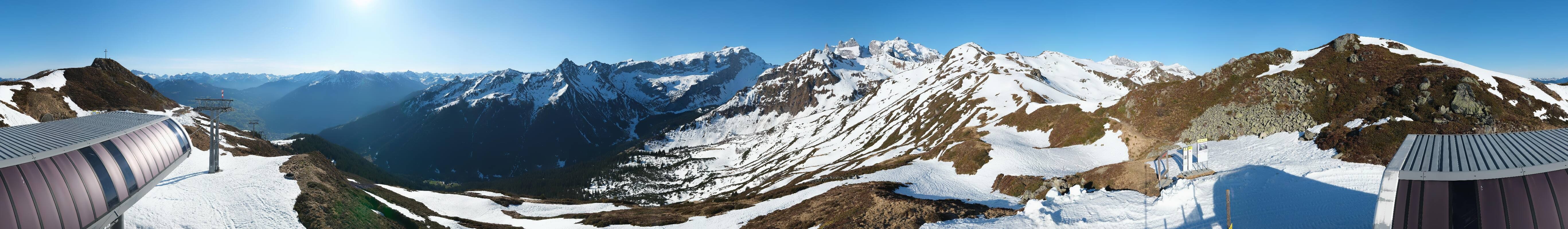 Archiv Foto Webcam Golm - Rundblick