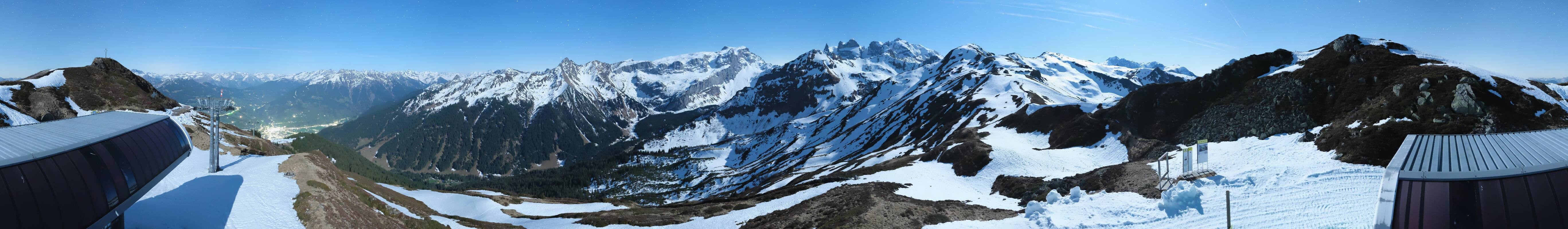 Archiv Foto Webcam Golm - Rundblick