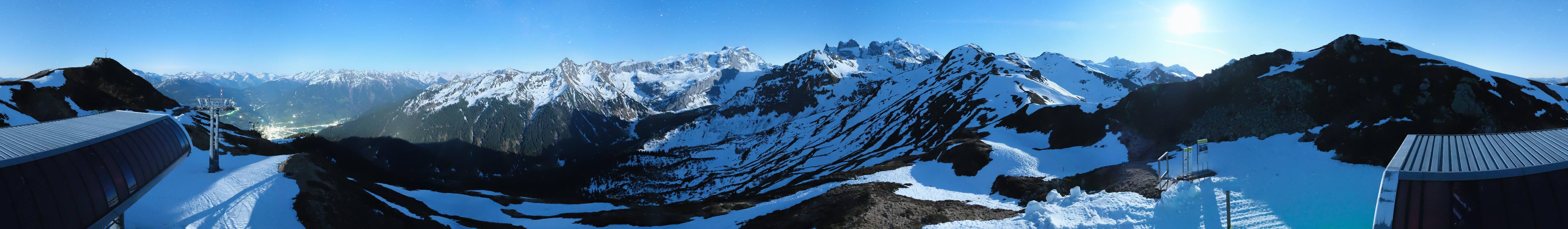 Archiv Foto Webcam Golm - Rundblick