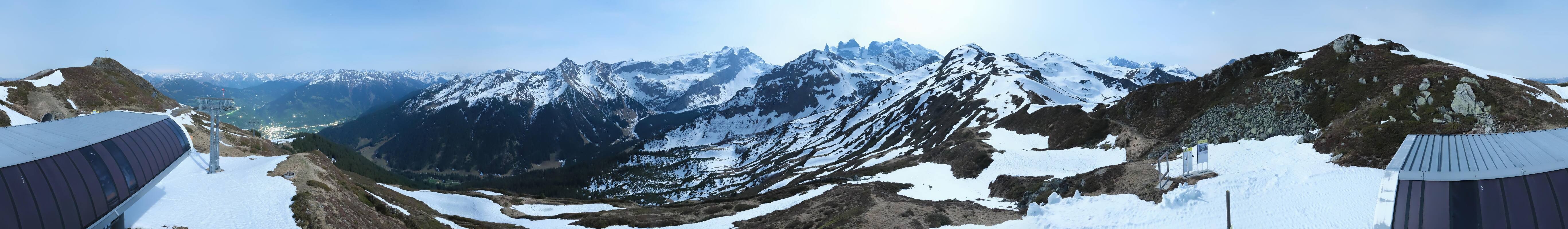 Archiv Foto Webcam Golm - Rundblick