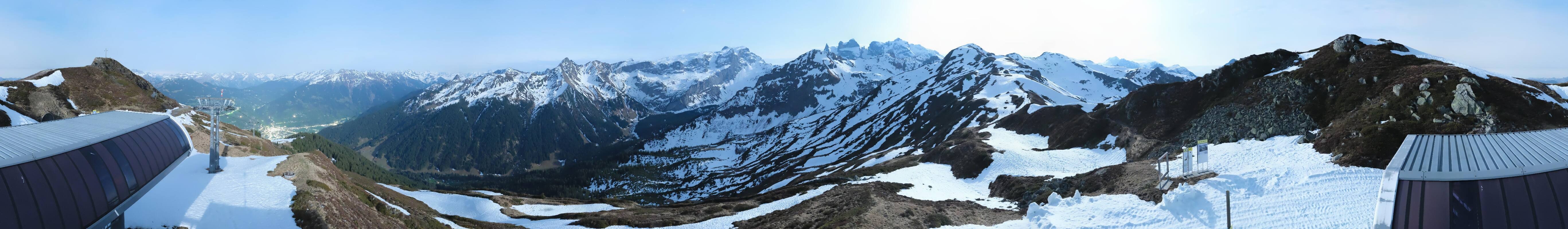 Archiv Foto Webcam Golm - Rundblick