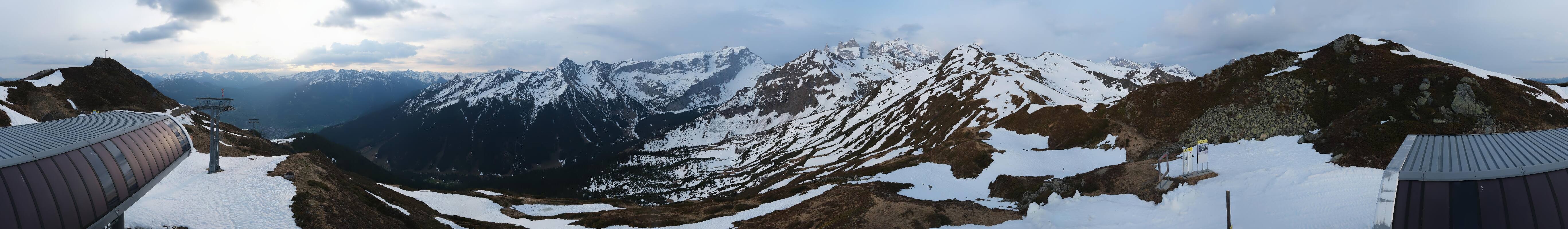 Archiv Foto Webcam Golm - Rundblick