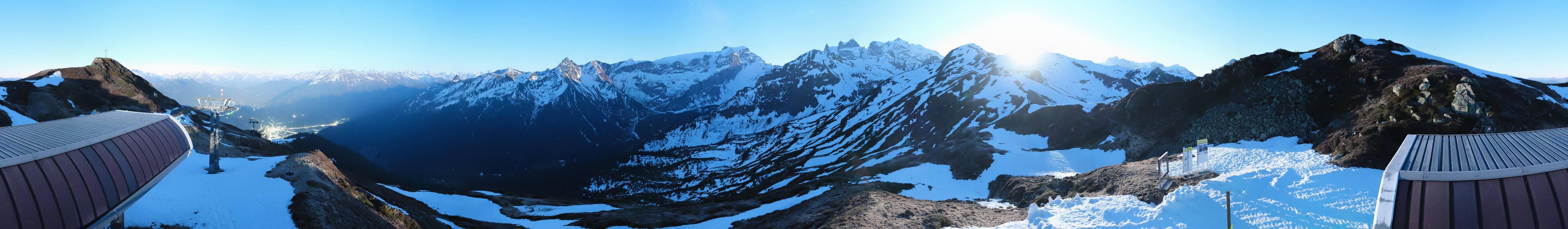 Archiv Foto Webcam Golm - Rundblick