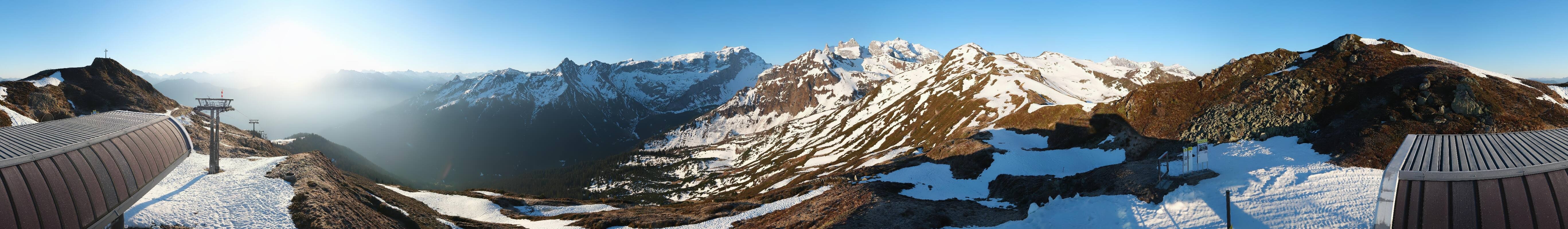 Archiv Foto Webcam Golm - Rundblick