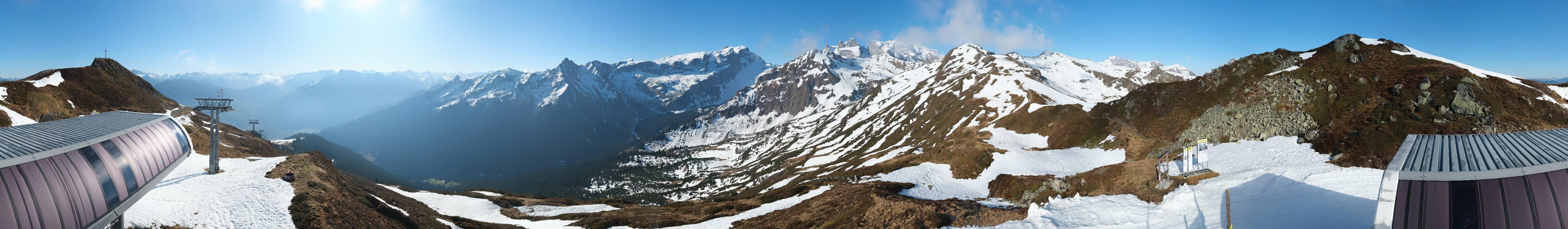 Archiv Foto Webcam Golm - Rundblick