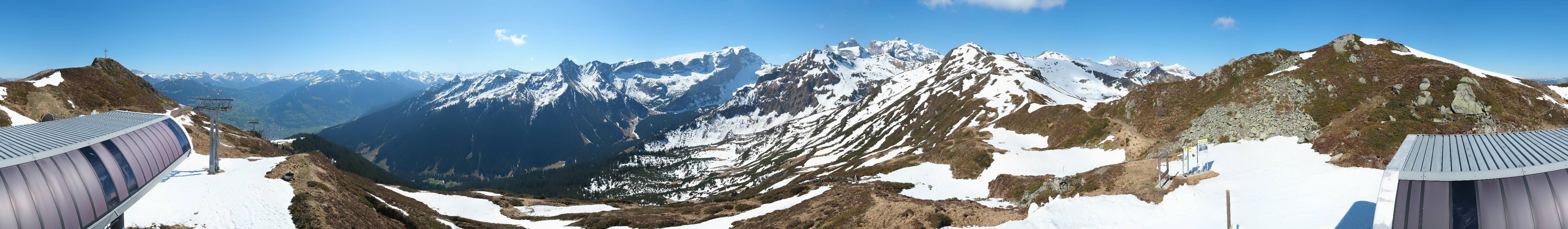 Archiv Foto Webcam Golm - Rundblick