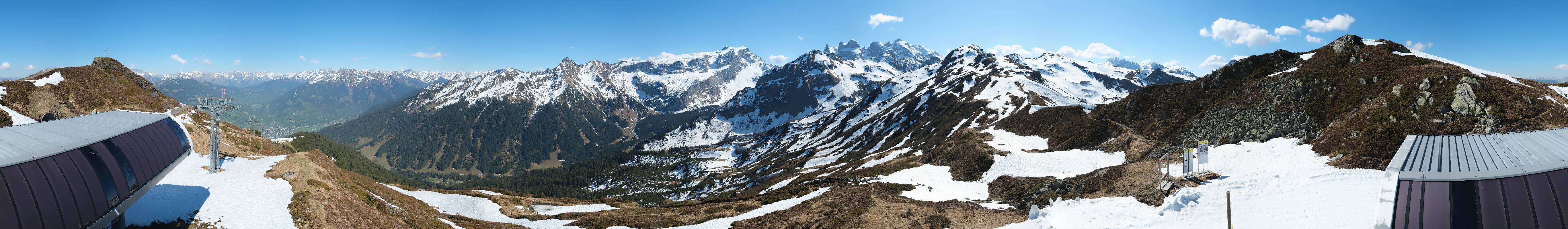 Archiv Foto Webcam Golm - Rundblick