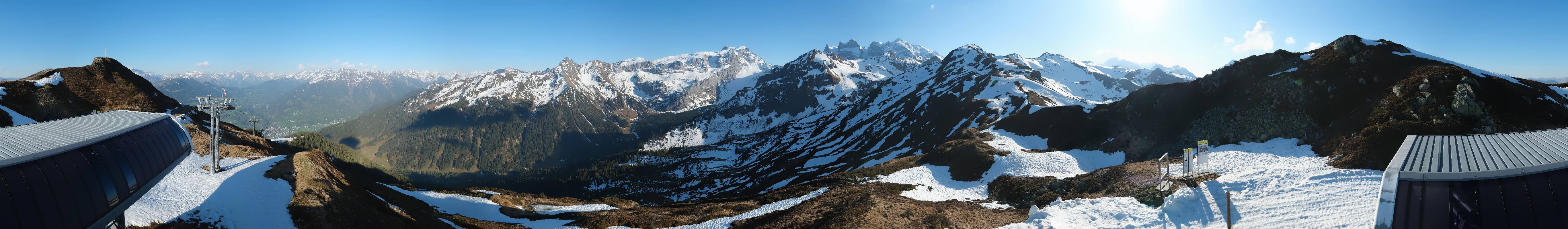 Archiv Foto Webcam Golm - Rundblick