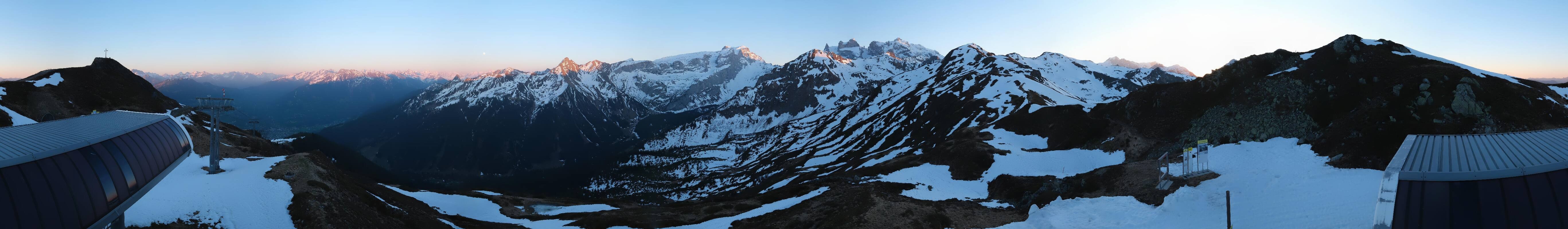 Archiv Foto Webcam Golm - Rundblick