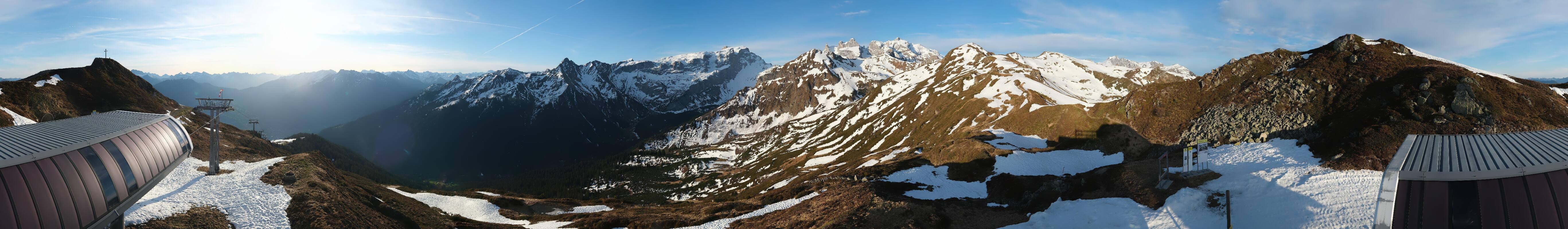 Archiv Foto Webcam Golm - Rundblick