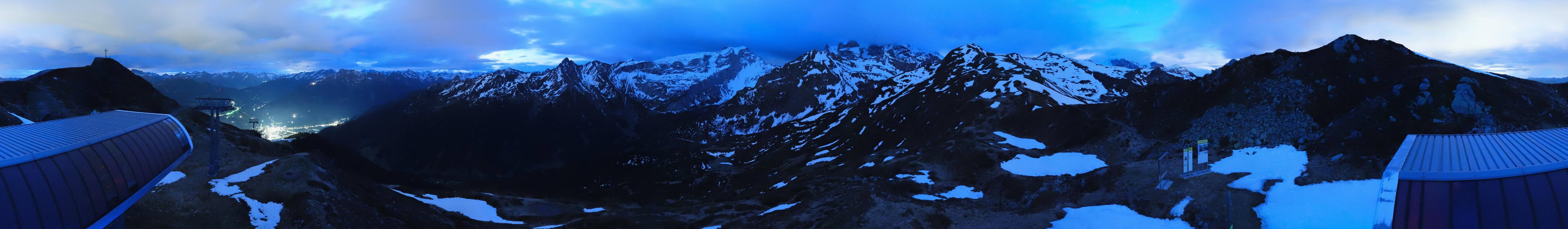 Archiv Foto Webcam Golm - Rundblick