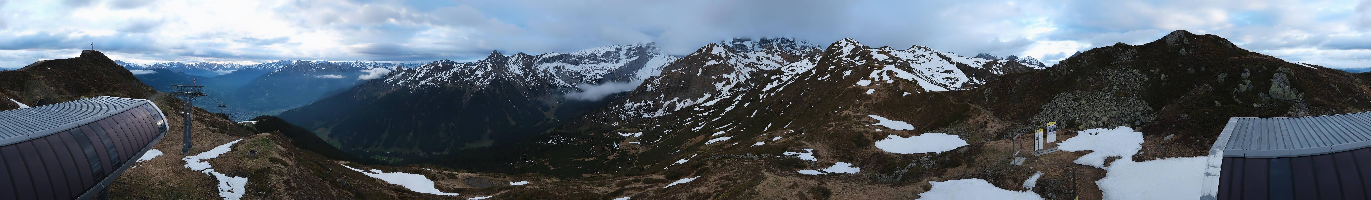 Archiv Foto Webcam Golm - Rundblick