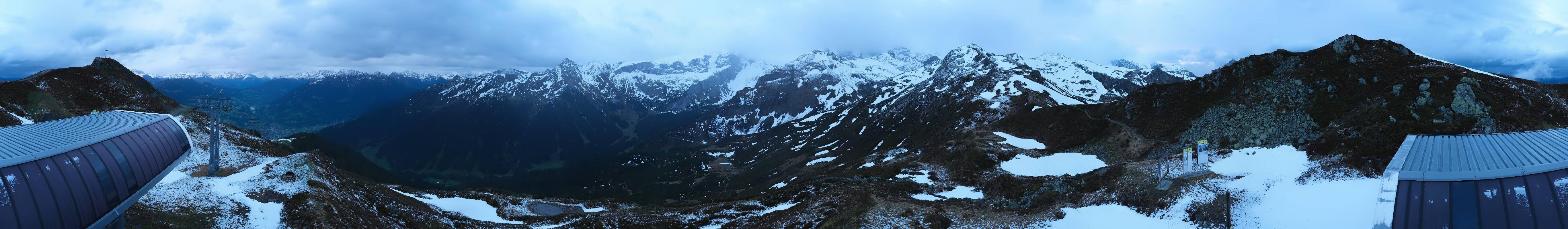 Archiv Foto Webcam Golm - Rundblick