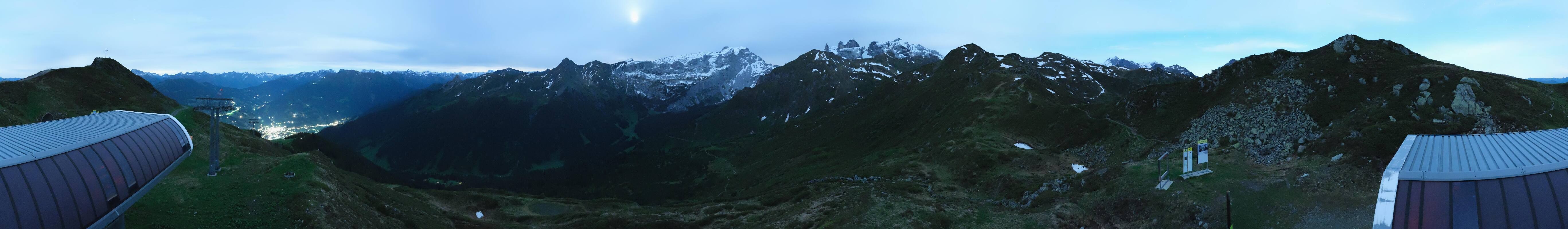 Archiv Foto Webcam Golm - Rundblick