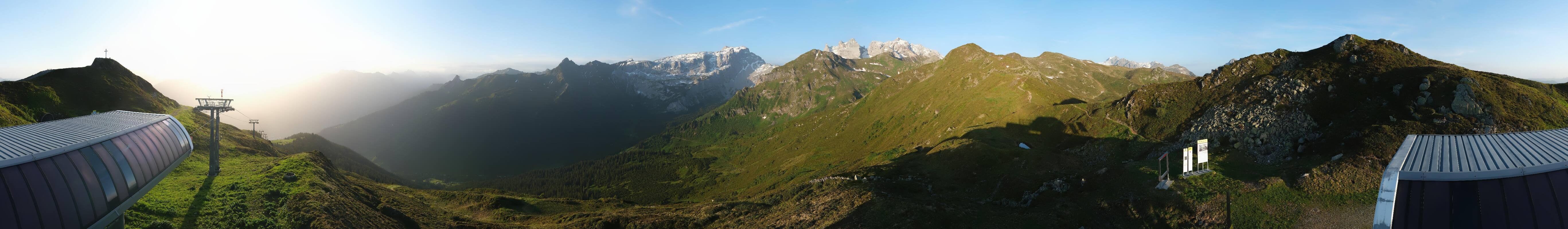 Archiv Foto Webcam Golm - Rundblick