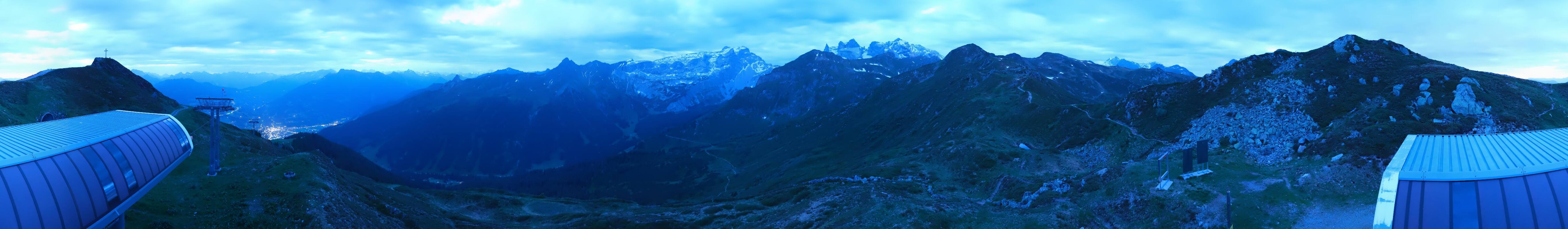 Archiv Foto Webcam Golm - Rundblick