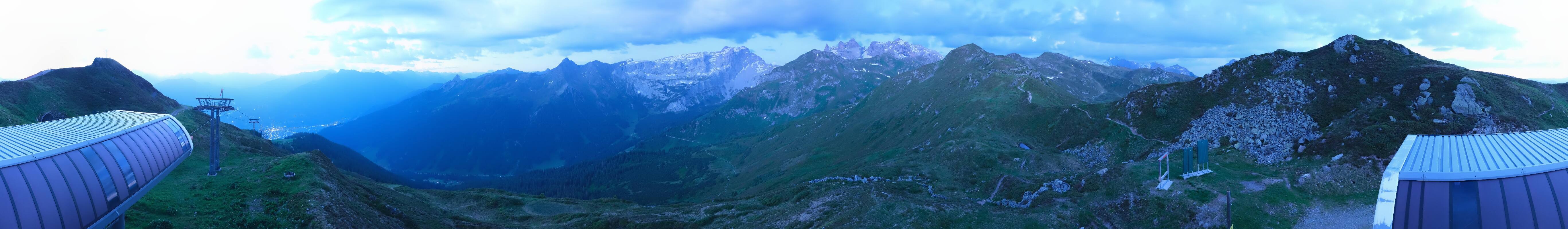 Archiv Foto Webcam Golm - Rundblick