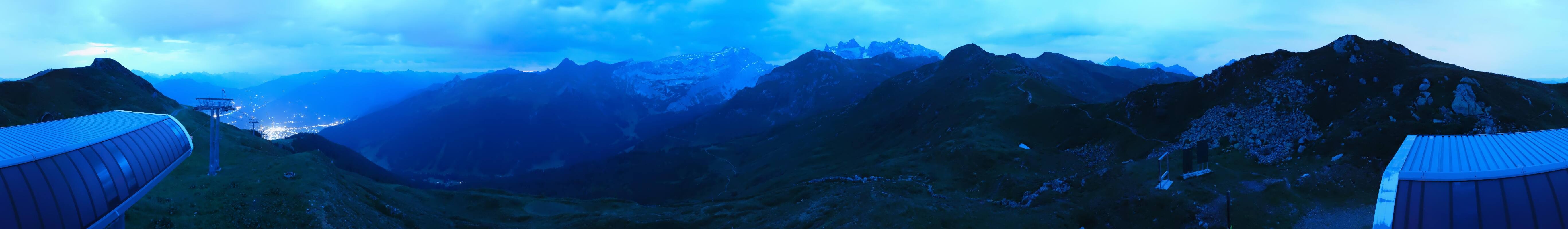 Archiv Foto Webcam Golm - Rundblick