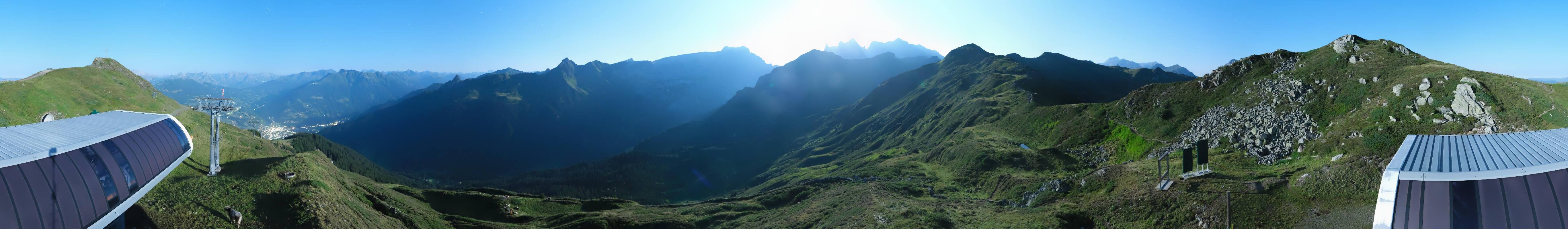 Archiv Foto Webcam Golm - Rundblick